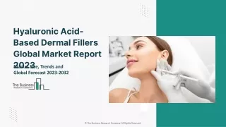 Hyaluronic Acid-Based Dermal Fillers Global Market Report 2023