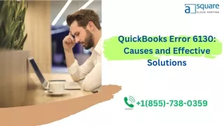 How to Troubleshoot Error 6130 in QuickBooks  in Minutes