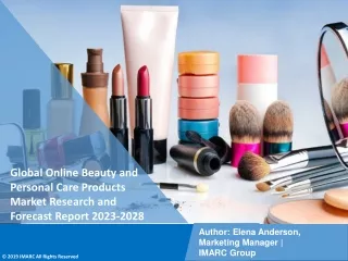 Online Beauty and Personal Care Products Market Research and Forecast Report 2023-2028