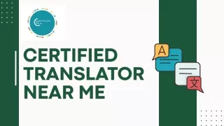 translator near me Find a Certified Translator Near Me: Your Local Language Liai