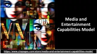 Comprehensive Media and Entertainment Capabilities Model