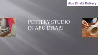 pottery studio in Abu dhabi