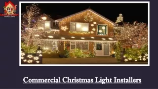 Commercial Christmas Light Installers in Texas - Clean Cut Brothers
