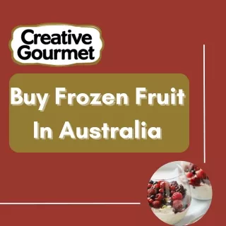 Buy Frozen Fruit In Australia