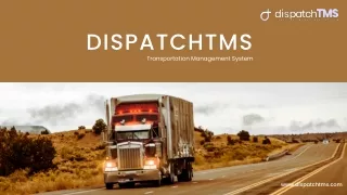 DispatchTMS