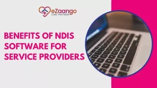 Benefits of NDIS Software for Service Providers
