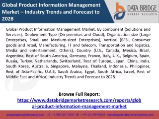 Global Product Information Management Market