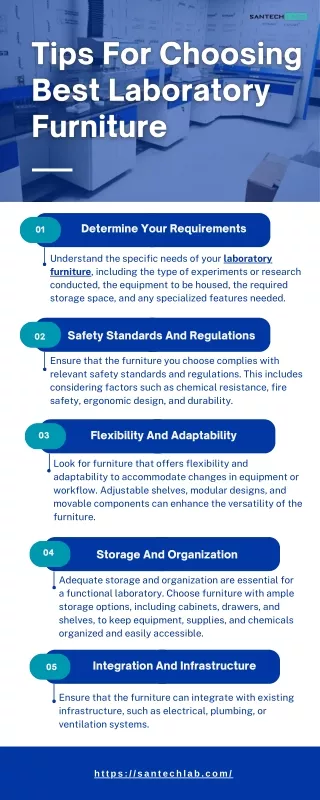 Tips for choosing best laboratory furniture