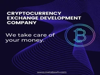 Cryptocurrency exchange development company