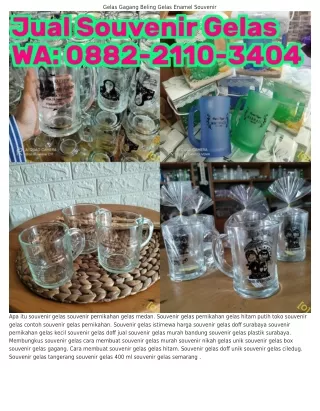 O88ᒿ.ᒿ11O.3ᏎOᏎ (WA) Cara Membuat Souvenir Gelas Kaca Toko Gelas Di Cirebon