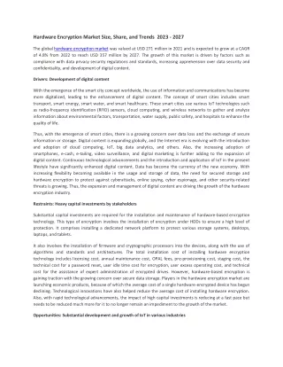 Hardware Encryption Market