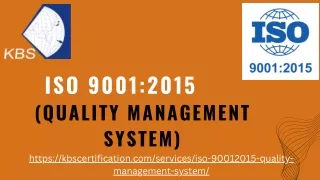 Internal Auditor Training  ISO 90012015 QMS Training