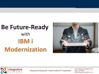 IBMi Application Modernization Guide