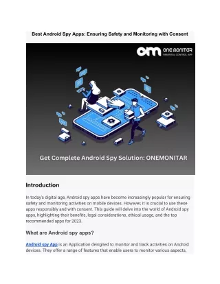 Best Android Spy Apps_ Ensuring Safety and Monitoring with Consent