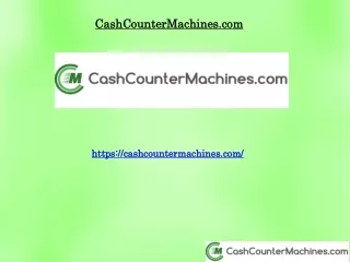 Cash Counting Machine