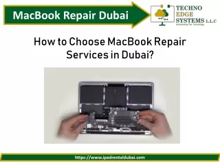 How to Choose MacBook Repair Services in Dubai?