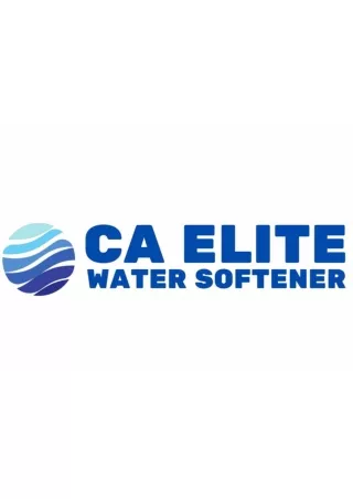 CA Elite Water Softener