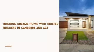 Turning Dreams into Reality: A Guide to Building Your Home with Trusted Builders