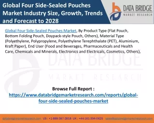 Global Four Side-Sealed Pouches Market