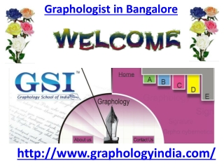 Graphologist in Bangalore