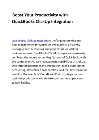 Boost Your Productivity with QuickBooks ClickUp Integration (1)