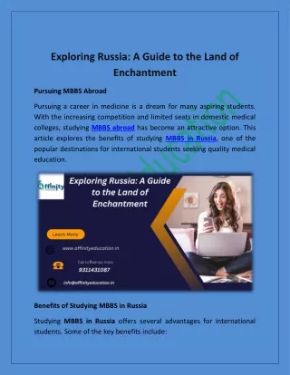 Exploring Russia: A Guide to the Land of Enchantment