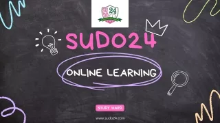 SUDO24 ONLINE LEARNING0607