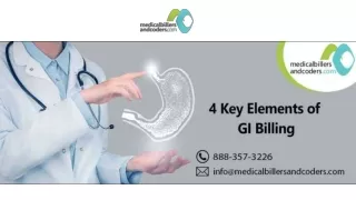 4 Key Elements of GI Billing