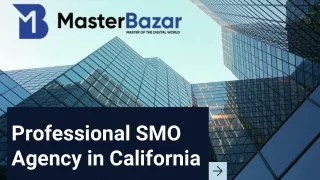 The best Professional SMO Agency in California