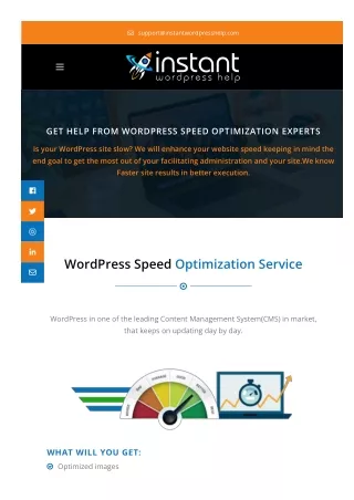 WooCommerce Speed Optimization Service | WordPress Speed Optimization Service