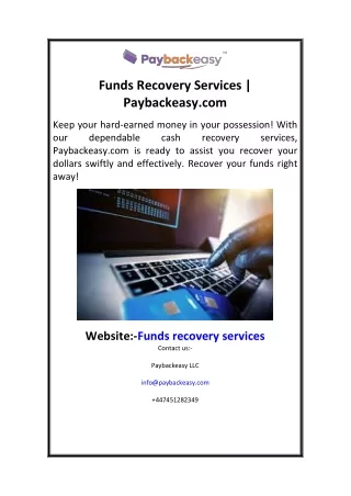 Funds Recovery Services Paybackeasy.com