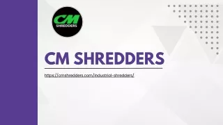 Top Industrial Shredders for Sale