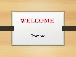 Pomme