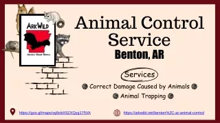 Animal Control Service Benton, AR