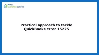 Understanding QuickBooks Error 15225 and its Causes
