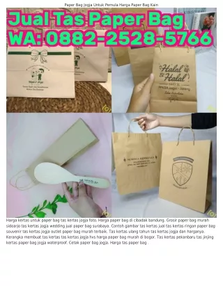 ౦882·2528·57ϬϬ (WA) Alamat Jual Paper Bag Makassar Tas Kertas Coklat Polos Surab