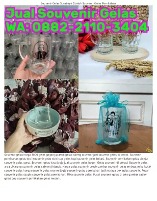 O882.2llO.ЗԿOԿ (WA) Souvenir Gelas 700 Ml Harga Souvenir Gelas Mug