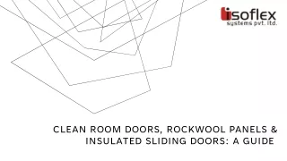 Clean Room Doors Manufacturers1