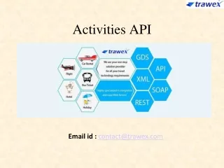 Activities API