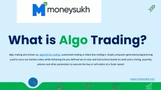 What is Algo Trading?