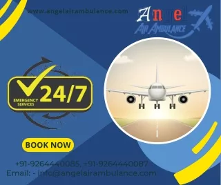 Avail Top-Grade Emergency Air Ambulance in Patna and Ranchi