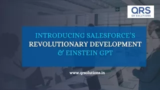 Introducing Salesforce’s Revolutionary Development & Einstein GPT