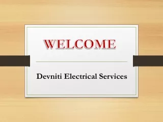 Devniti Electrical Services