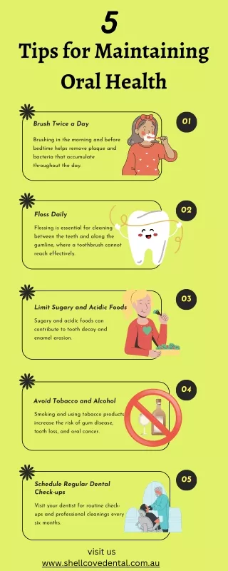5 Tips for Maintaining Oral Health