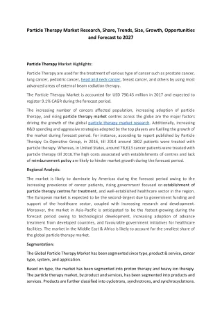 Plasma Therapy Market Size, Detailed Summary and Future Growth Prospects to 2030