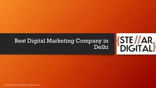 Best Digital Marketing Company in Delhi