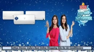 Sathya Stores India's Best Online Shopping Site for Air Conditioners