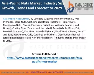 Asia-Pacific Nuts Market