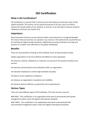 ISO Certification-Article - 1-04-2022 (1)