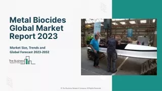 Metal Biocides Global Market Report 2023